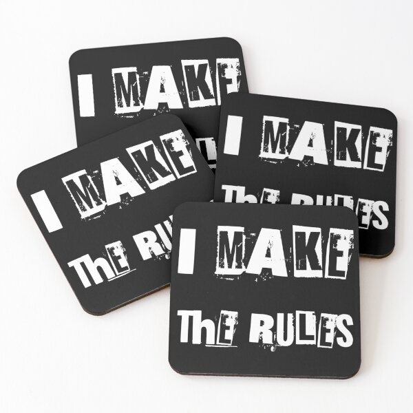 Item preview, I Make The Rules designed and sold by TeesFashion.