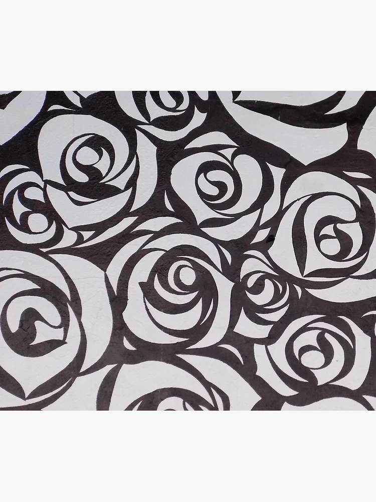 Thumbnail 3 of 3, Tapestry, Negative Roses designed and sold by PatternPalace.