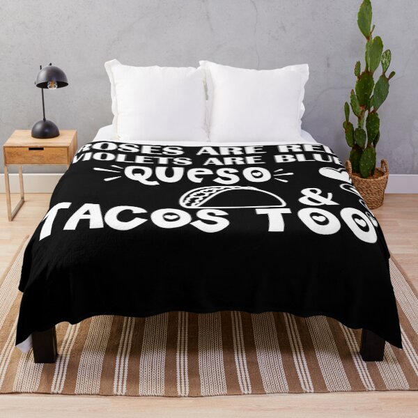 Item preview, Roses Are Red Violets Are Blue I Love Queso & Tacos Too - Funny Valentine Shirt For Taco Lover Funny Taco  Valentine Gifts designed and sold by 0umStore.