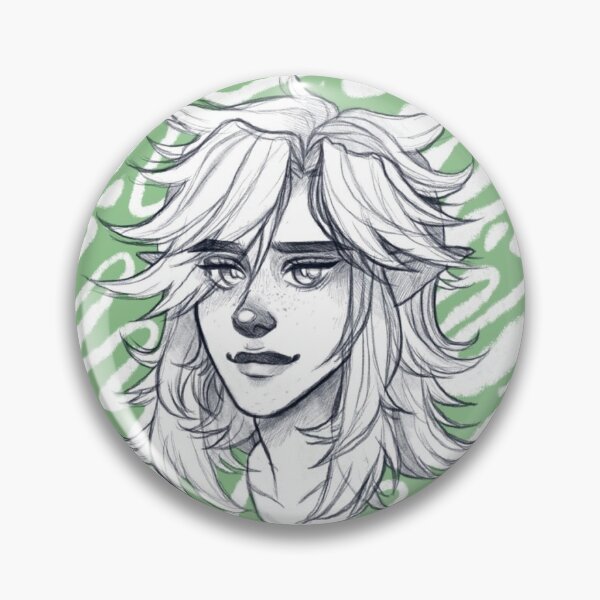 Item preview, ✨Laufi✨ but he's a pin designed and sold by valhallan.