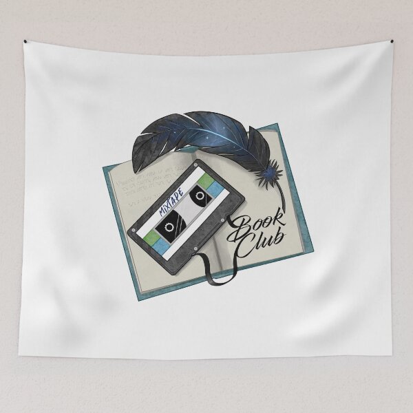 Item preview, Mixtape Book Club Podcast Logo designed and sold by MixtapeBookClub.