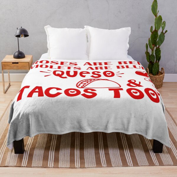 Item preview, Roses Are Red Violets Are Blue I Love Queso & Tacos Too - Funny Valentine Shirt For Taco Lover Funny Taco  Valentine Gifts designed and sold by 0umStore.