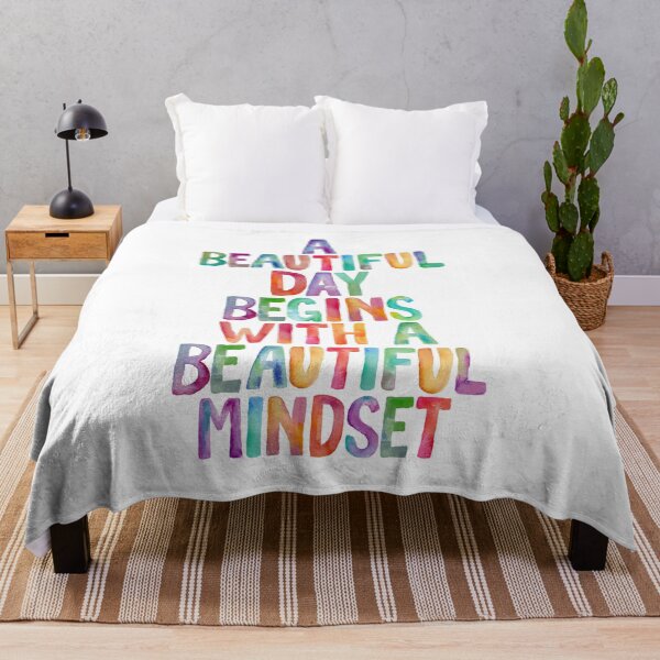 Item preview, A Beautiful Day Begins With a Beautiful Mindset designed and sold by MotivatedType.