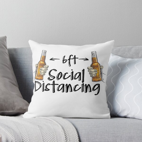 Item preview, social distancing, quarantine beer Tshirt funny designed and sold by chrysto91.
