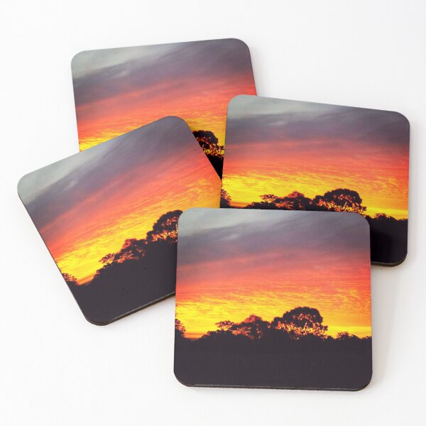 Item preview, Winter Sunset Clouds, Fiery Evening Sky designed and sold by EmpressExpress.