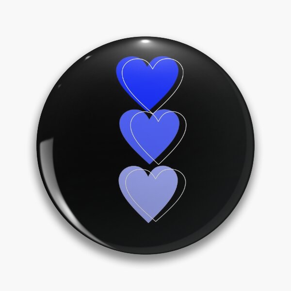 Item preview, Blue Hearts Pattern. designed and sold by BEyourself be.