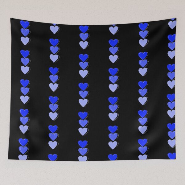 Item preview, Blue Hearts Pattern. designed and sold by BEyourself be.