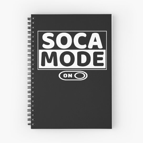 Artikelvorschau, Soca Mode Markenlogo in Weißdruck - Soca Mode entworfen und verkauft von Soca-Mode.