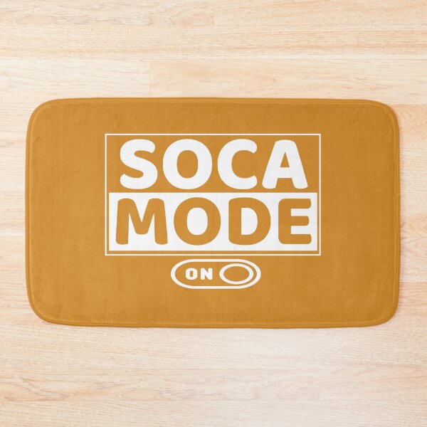Item preview, Soca Mode Brand Logo in White Print - Soca Mode designed and sold by Soca-Mode.