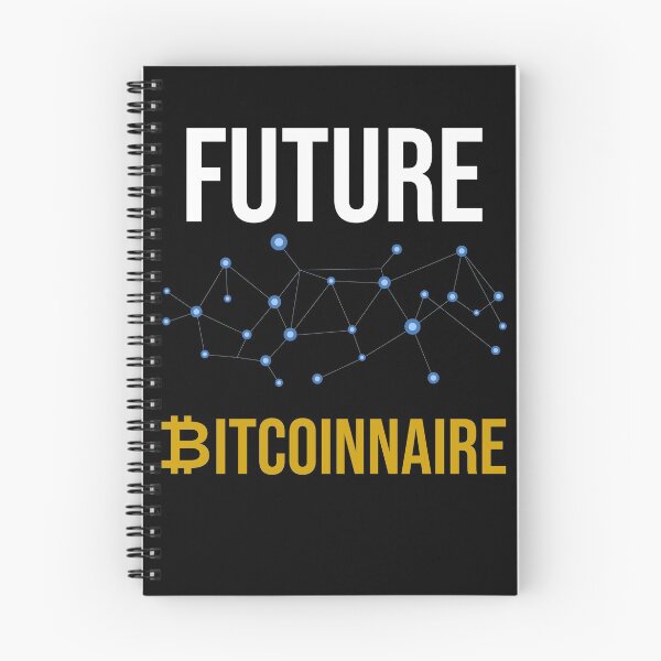 Item preview, Bitcoin Future Millionnaire Blockchain Technology Graphic for Crypto Currency Traders & Miners designed and sold by WhiteTears.