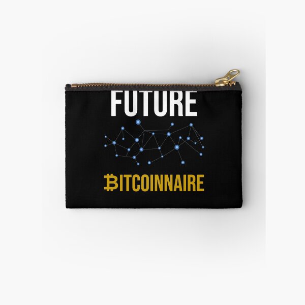 Item preview, Bitcoin Future Millionnaire Blockchain Technology Graphic for Crypto Currency Traders & Miners designed and sold by WhiteTears.