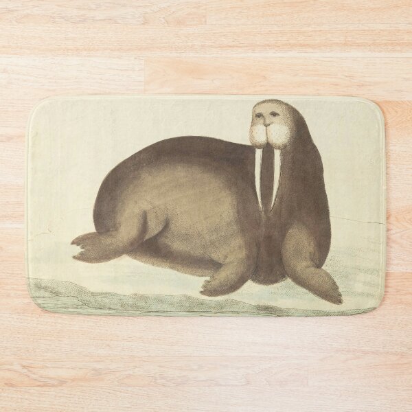 Item preview, Vintage Walrus Illustration  designed and sold by The Mad Hermit.