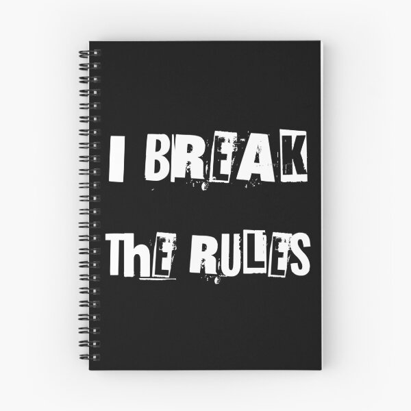 Item preview, I Break The Rules designed and sold by TeesFashion.