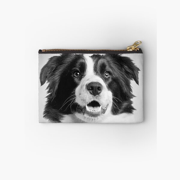 Item preview, Border Collie dog - BW Vintage - D8 designed and sold by DecoVintage.