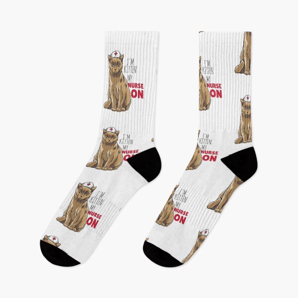 Item preview, Cute Kitten Nurse designed and sold by Piztees.