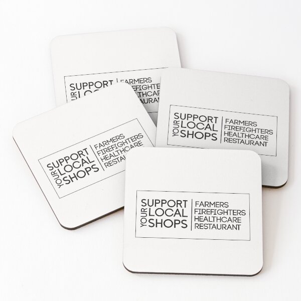 Item preview,  Support your Local Shops, Farmers, Firefighters, Healthcare, restaurants, Support difficult business designed and sold by HananDesign13.
