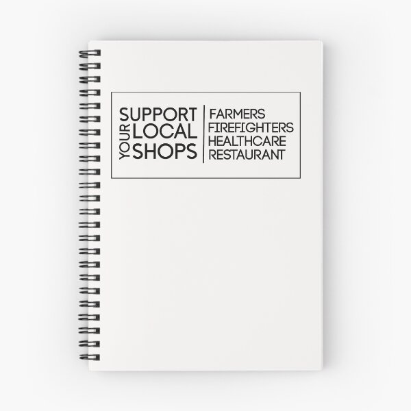 Item preview,  Support your Local Shops, Farmers, Firefighters, Healthcare, restaurants, Support difficult business designed and sold by HananDesign13.