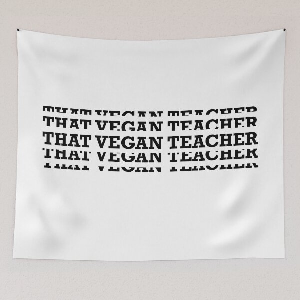 Item preview, That vegan teacher- vegan sticker designed and sold by Jasbbr15.