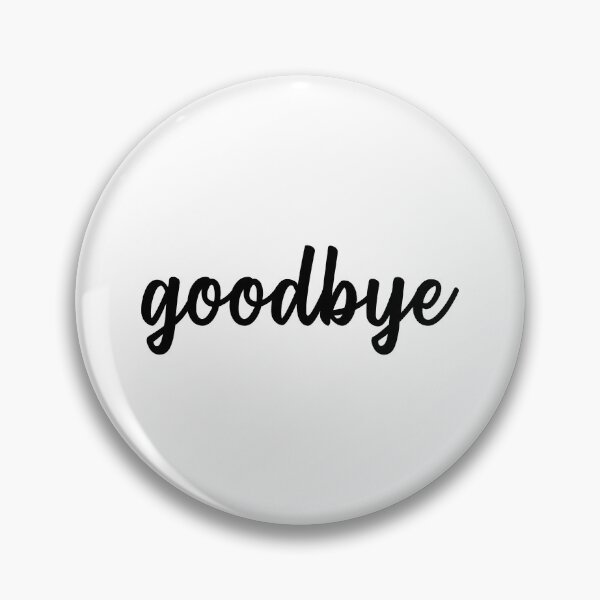 Item preview, Goodbye Typography  designed and sold by quoteedesigns.