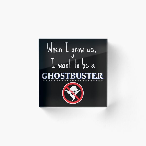 Artikelvorschau, Wenn ich groß bin, möchte ich ein Ghostbuster sein entworfen und verkauft von Costas-Designs.