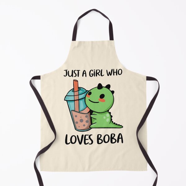Item preview, Just A Girl Who Loves Boba T-rex Bubble Tea designed and sold by OnepixArt.