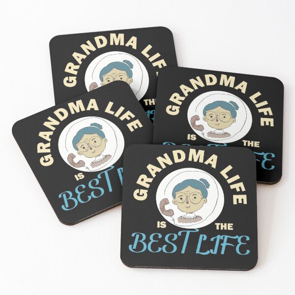 Item preview, Grandma Life is the Best Life funny designed and sold by vidyaroul.
