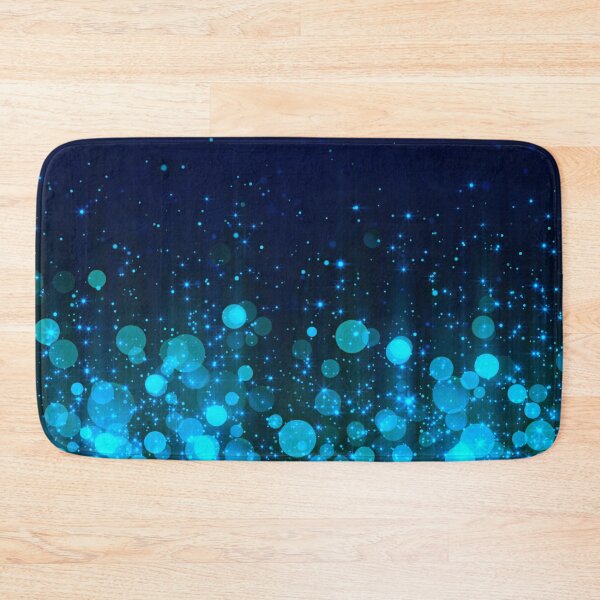 Item preview, Abstract blue night lights designed and sold by fowons.