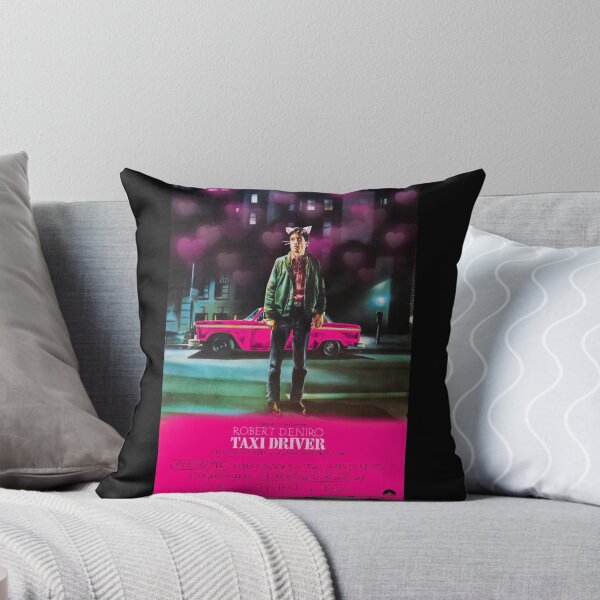 Item preview, pink taxi driver catboy movie poster designed and sold by gruzinkerbelle.