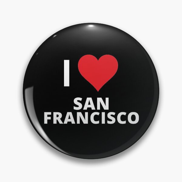 Item preview, I Love San Francisco (dark) designed and sold by mugify.