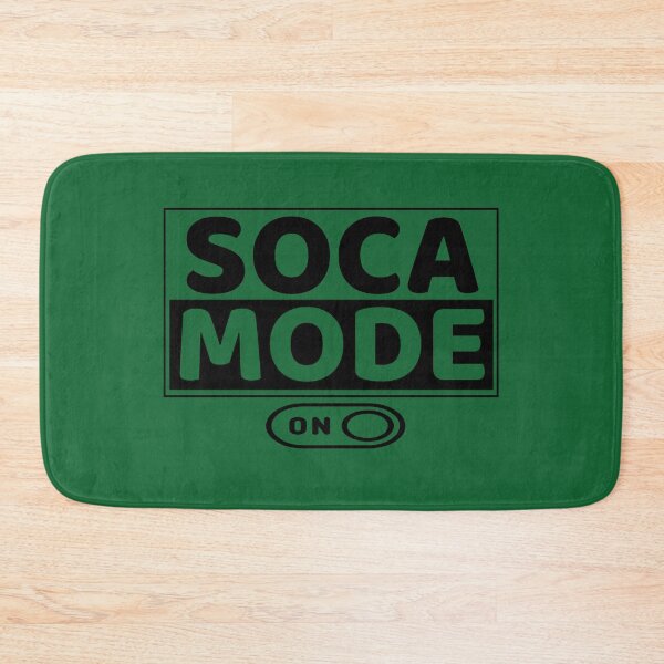 Item preview, Soca Mode On - Main Brand Design in Black and White - Soca Mode designed and sold by Soca-Mode.