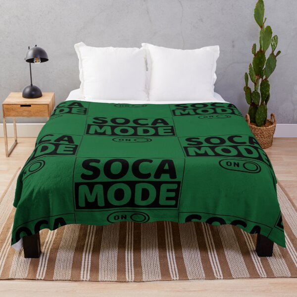 Item preview, Soca Mode On - Main Brand Design in Black and White - Soca Mode designed and sold by Soca-Mode.