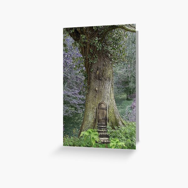 Item preview, The Enchanted Tree Card designed and sold by WildWoodGroves.