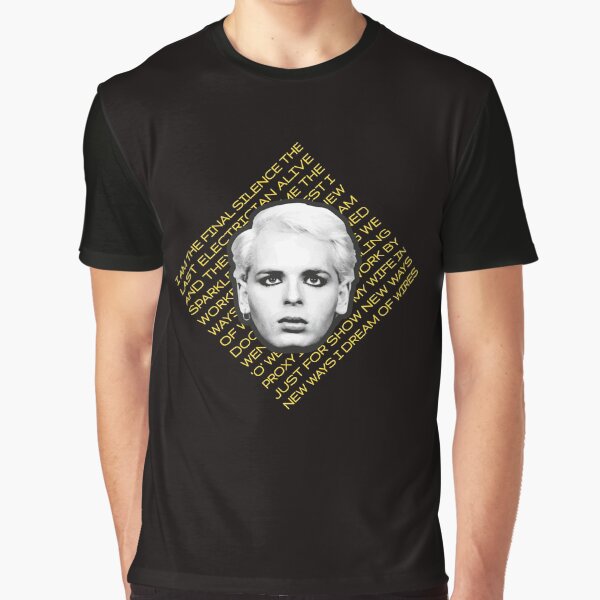 gary numan intruder t shirt