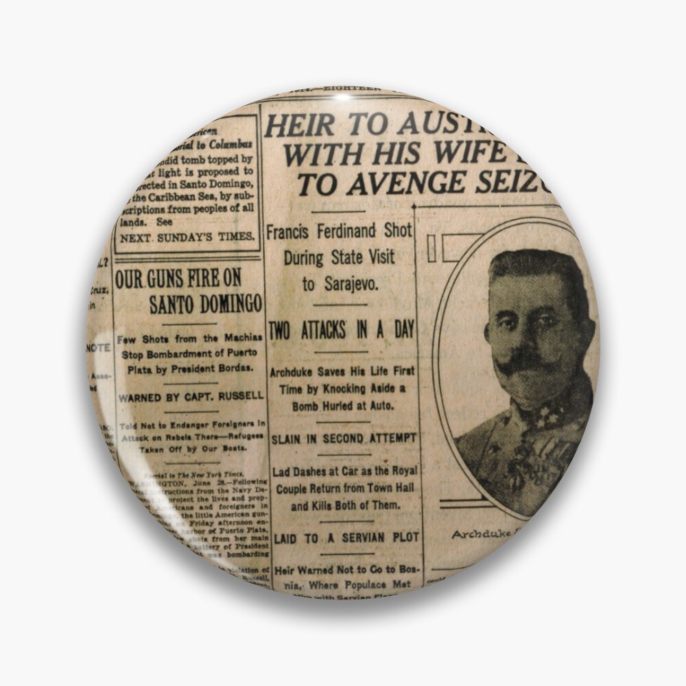 Old Newspaper, ur,pin_large_front,square,1000x1000
