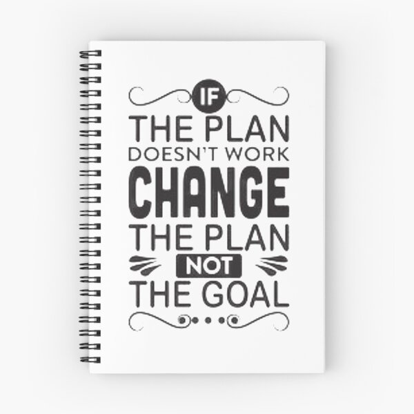 Item preview, The Plan, if the plan doesn't work, Change the plan,Not The Goal designed and sold by AMS-ART.
