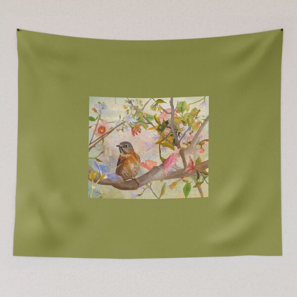 Item preview, Bluebird On A Blossoming Branch designed and sold by Angeles M. Pomata.