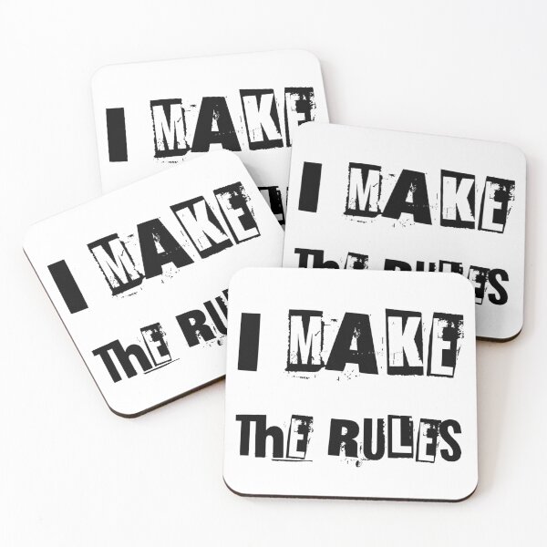 Item preview, I Make The Rules - Family Matching Design designed and sold by TeesFashion.