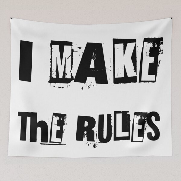 Item preview, I Make The Rules - Family Matching Design designed and sold by TeesFashion.