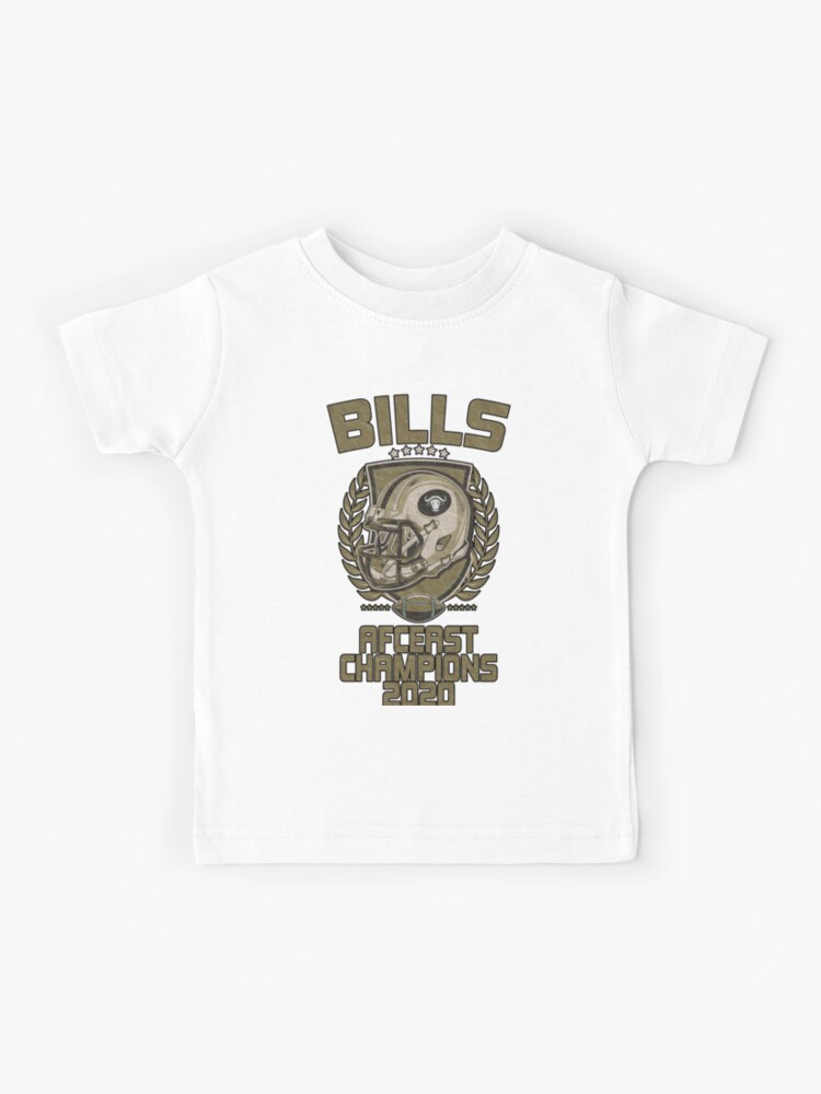 buffalo bills afc east champions Kids T-Shirt for Sale by Funny beagles