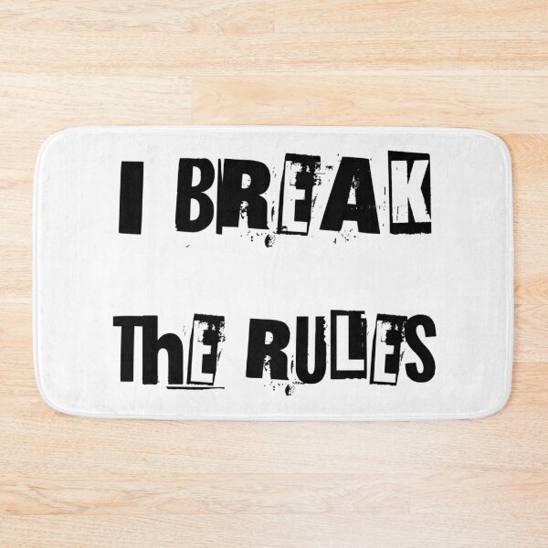 Item preview,  I Break The Rules - Family Matching Design designed and sold by TeesFashion.