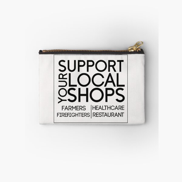 Item preview,  Support your Local Shops, Farmers, Firefighters, Healthcare, restaurants, Hard Work Never Hurt Anyone Snoopy designed and sold by HananDesign13.