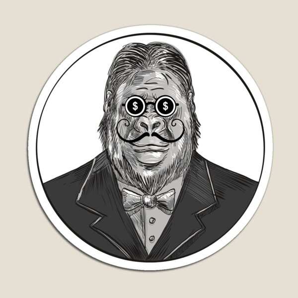 Item preview, Mr. Gorilla Money Maker designed and sold by kocakashop.