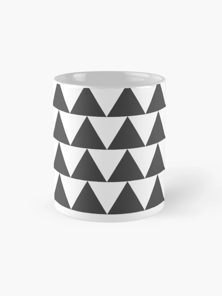 Thumbnail 4 of 6, Coffee Mug, Triangular Geometric Pattern designed and sold by SankDesigns.