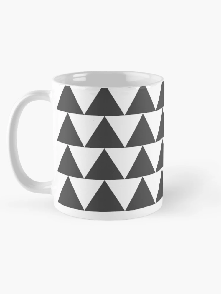 Thumbnail 5 of 6, Coffee Mug, Triangular Geometric Pattern designed and sold by SankDesigns.