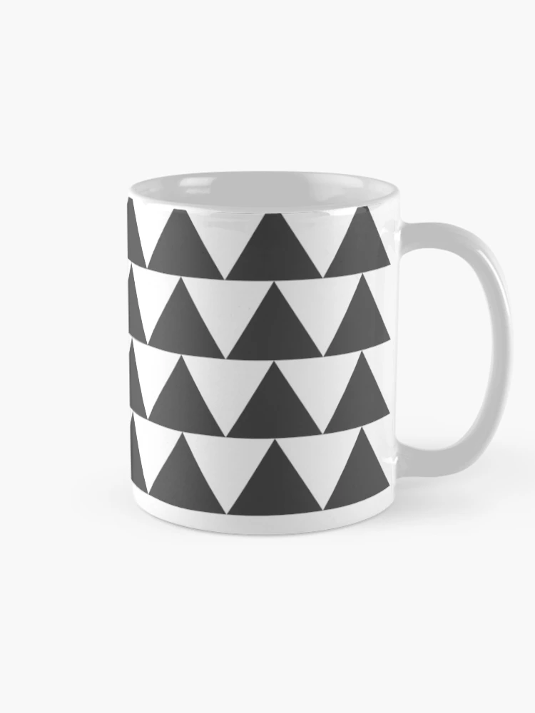 Thumbnail 3 of 6, Coffee Mug, Triangular Geometric Pattern designed and sold by SankDesigns.