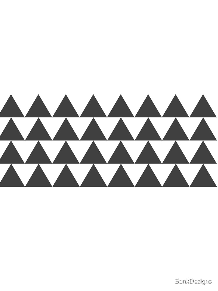 Thumbnail 5 of 5, A-Line Dress, Triangular Geometric Pattern designed and sold by SankDesigns.