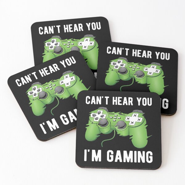 Item preview, Can't Hear You I'm Gaming designed and sold by OnepixArt.