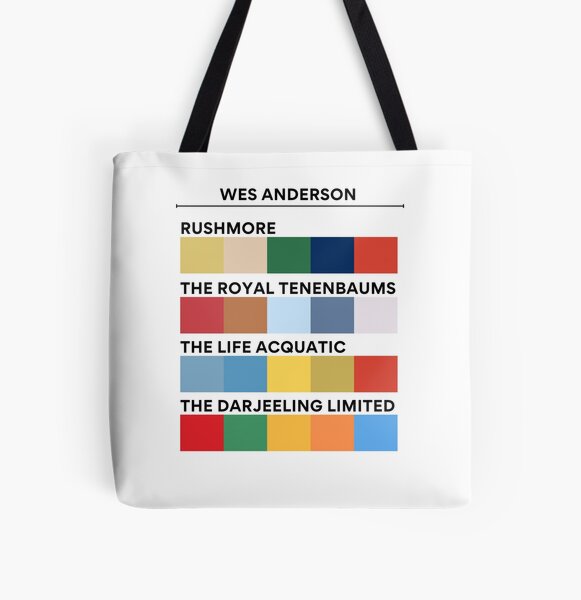 Pantone Wes Anderson Tote Bag for Sale by cinemafanatic