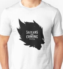 Saiyans are coming Slim Fit T-Shirt