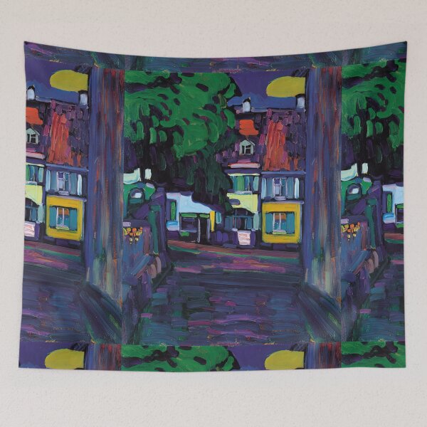 Item preview, Houses in Murnau on Obermarkt designed and sold by neteor.